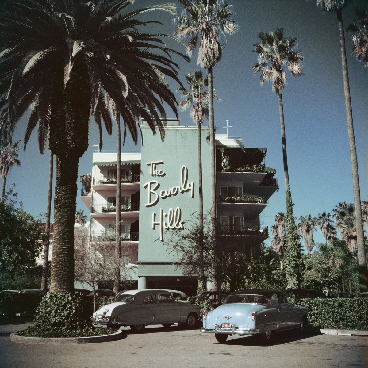 Photograph of The Beverly Hills Hotel, 1957 