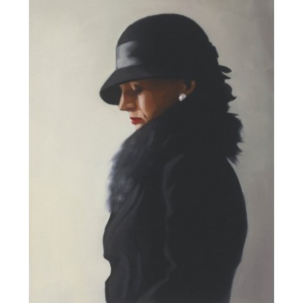 Portrait in Black and Pearl